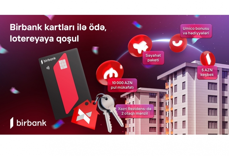 ®  Pay with Your Birbank Card and Get a Chance to Win a Two-Room Apartment