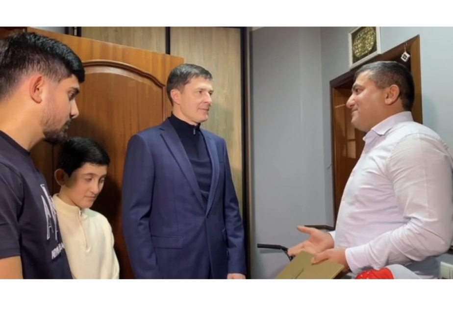 Moskva vilayətində cinayət törədən şəxsi zərərləşdirən həmvətənimizə mənzil verilib