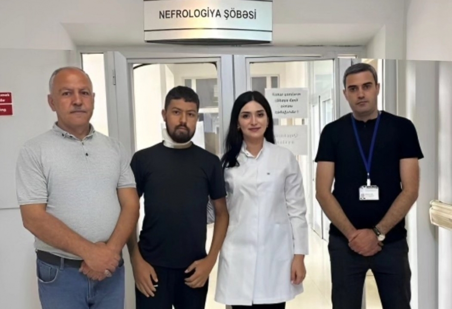 Böyrək xəstəliyindən əziyyət çəkən qaziyə Respublika Xəstəxanasında lazımi müalicə tətbiq olunub