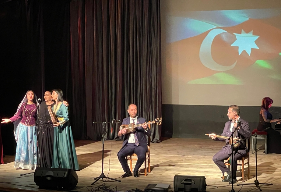 Tbilisidə Ulu Öndərin 100 illik yubileyinə və Zəfər Gününə həsr olunmuş konsert keçirilib