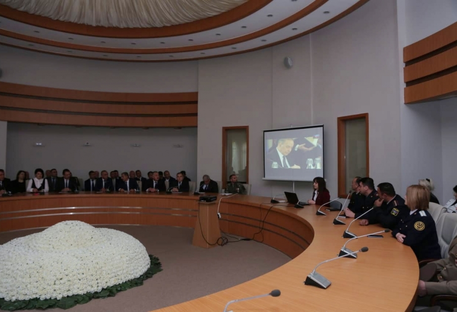 Azərbaycanda hüquqi dövlət quruculuğunda Ulu Öndərin mühüm tarixi xidmətləri olub