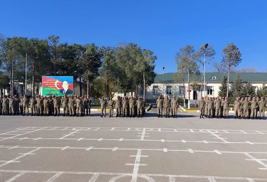 Azərbaycan Ordusunda 12 Noyabr - Konstitusiya Günü münasibətilə silsilə tədbirlər keçirilib