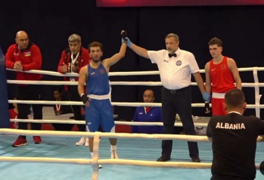 Los boxeadores azerbaiyanos comenzaron el Campeonato de Europa con una victoria