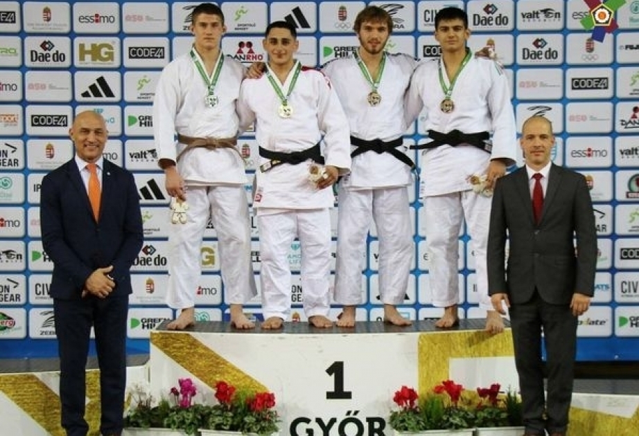 Judocas azerbaiyanos ganan 4 medallas en la Copa de Europa Juvenil