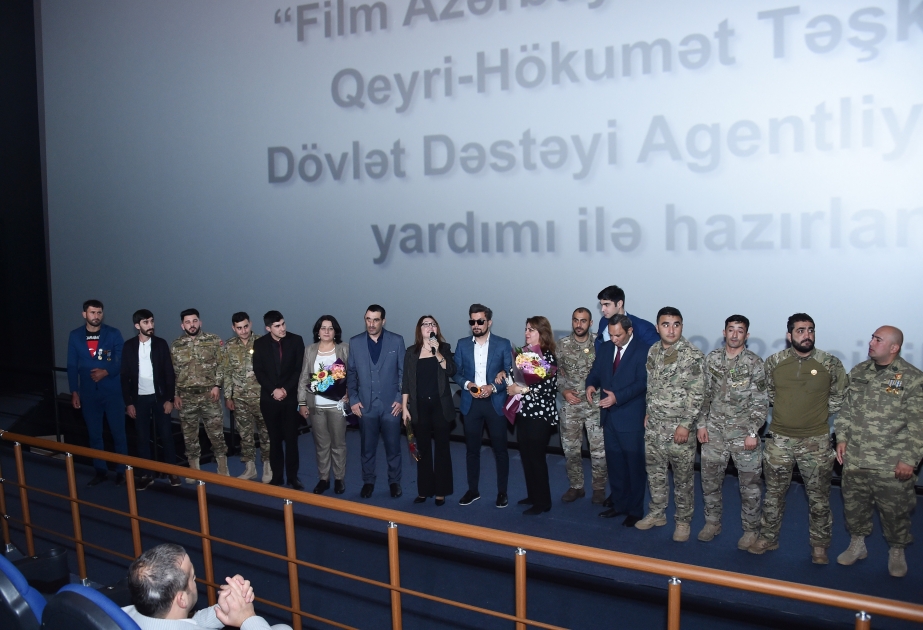 Vətən müharibəsində görmə qabiliyyətini itirən qazilərə həsr olunan filmin nümayişi olub