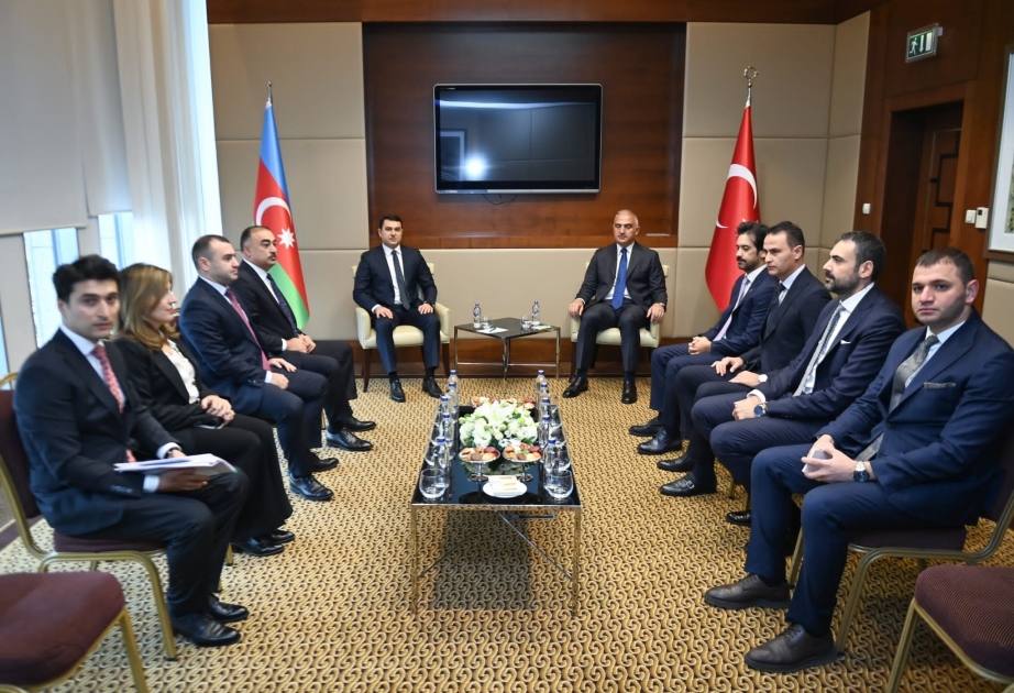 Azerbaijani Culture Minister meets his Turkish counterpart