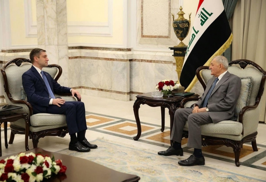 الرئيس العراقي يستقبل السفير الاذربيجاني لدى البلاد