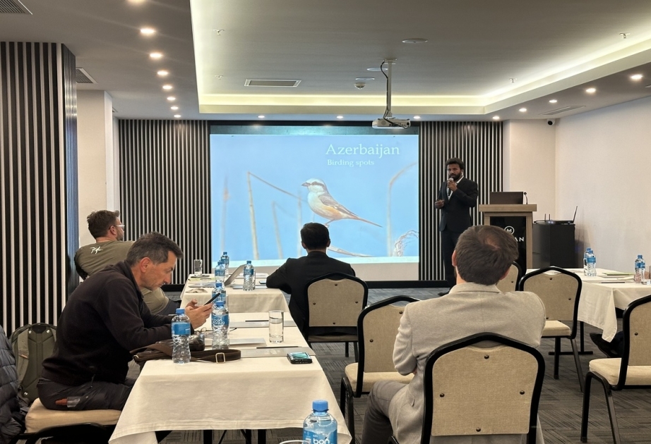 Xarici tur-operatorlar Azərbaycanın ornitoloji turizm imkanları ilə tanış olublar