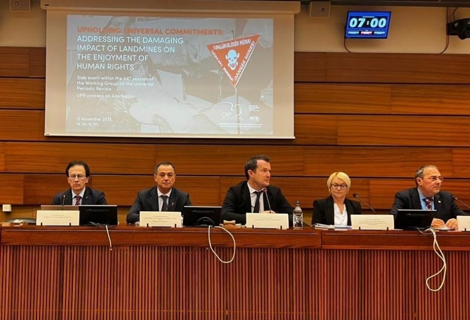 Llamamiento a la ONU: "Hay que garantizar los derechos de las víctimas de las minas"