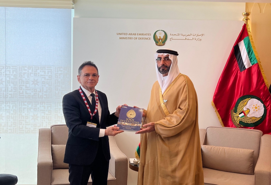 ماداد قولويف يعقد عددا من اللقاءات في إطار معرض "Dubai Airshow-2023"