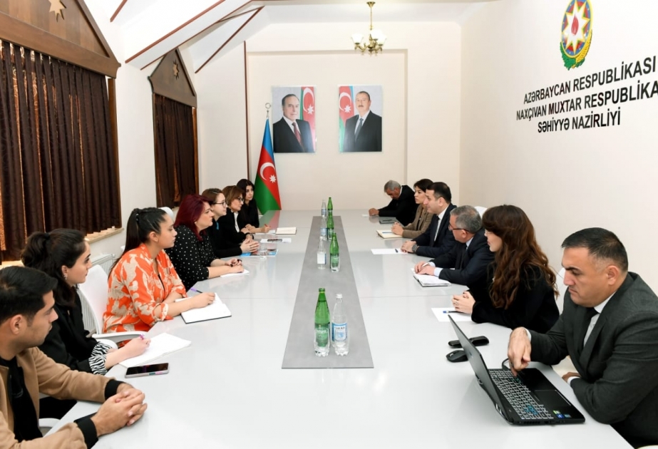 BMT-nin Uşaq Fondu UNICEF-in nümayəndə heyətinın Naxçıvana səfəri başlayıb