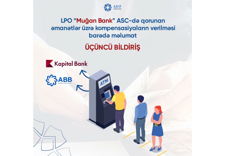“Muğanbank”ın əmanətçilərinə kompensasiyalar hansı banklarda ödəniləcək?
