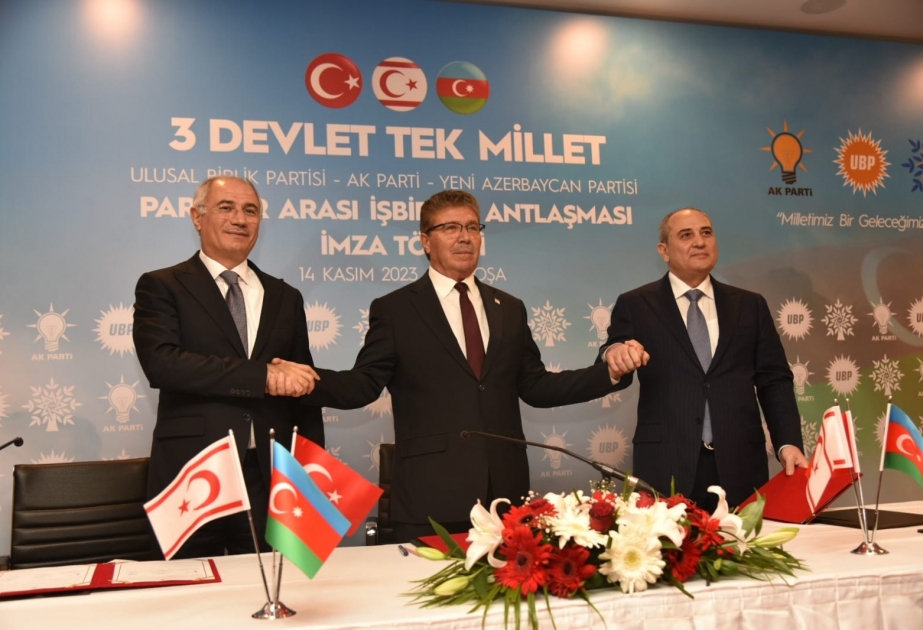 YAP, AK Parti və UBP arasında Anlaşma Memorandumu imzalanıb