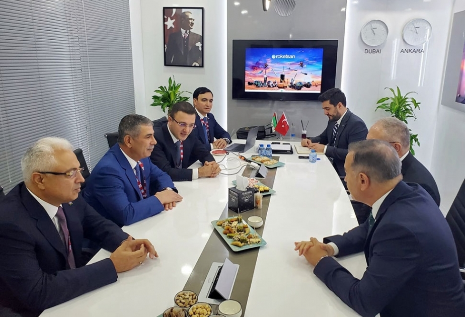 Azərbaycan Müdafiə Nazirliyi ilə Türkiyənin "ROKETSAN" şirkəti arasında hərbi-texniki əməkdaşlıq müzakirə olunub