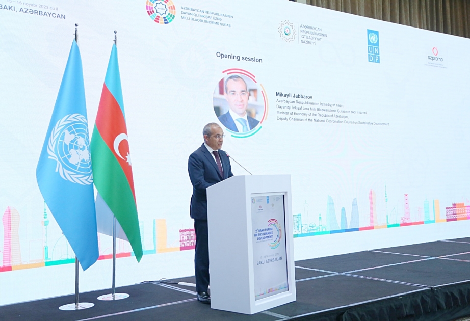 Nazir: BMT-nin Yüksək Səviyyəli Siyasi Forumuna dörd Könüllü Milli Hesabat gələn il təqdim olunacaq