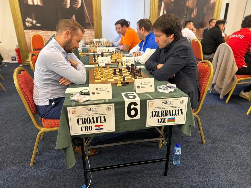 منتخبا أذربيجان للشطرنج يواصلان التنافس في بطولة أوروبا