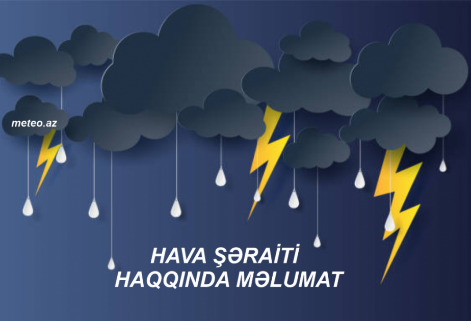 Предупреждение синоптиков: в Баку ожидается сильный ветер, в регионах прогнозируются ливни, град и снег
