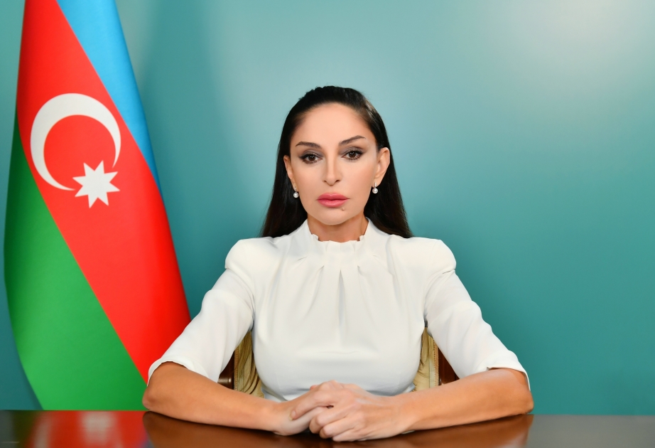 Videobotschaft von First Lady Mehriban Aliyeva an Teilnehmerinnen der Sitzung „Ein Herz für Palästina“ VIDEO