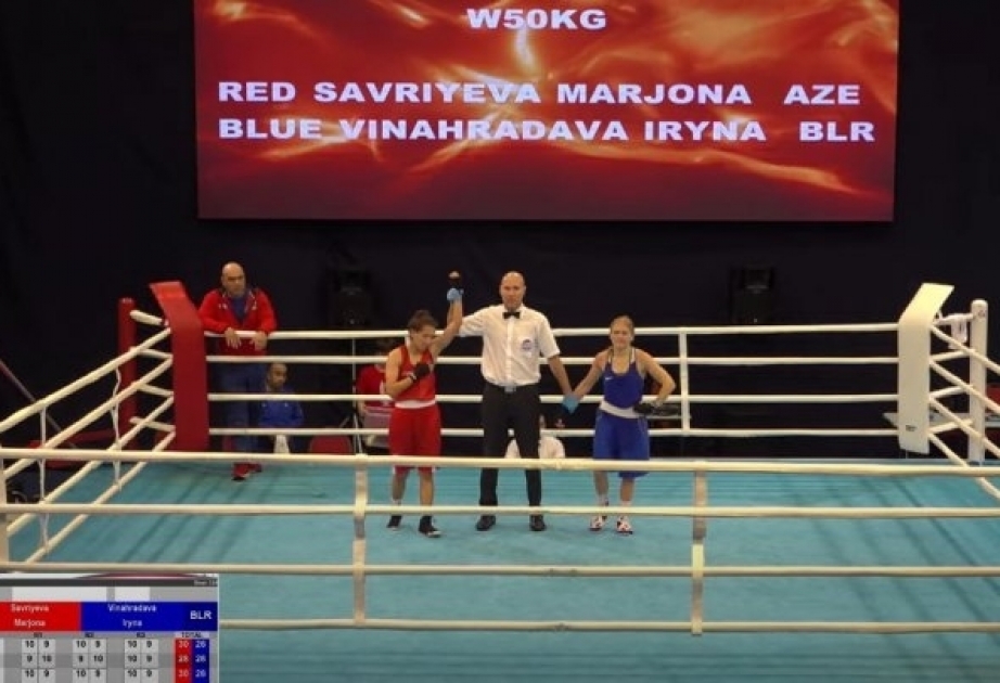 Azerbaijani female boxer guaranteed at least European bronze after quarterfinal win