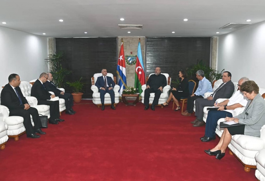 Səhiyyə naziri Teymur Musayevin başçılıq etdiyi nümayəndə heyəti Kubada səfərdədir