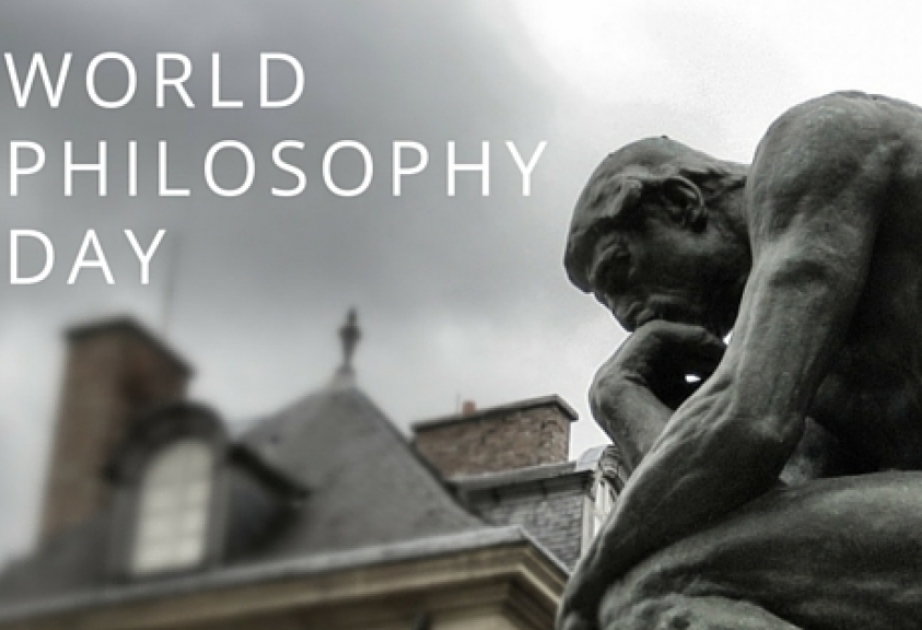 Aujourd’hui, c’est la Journée mondiale de la philosophie