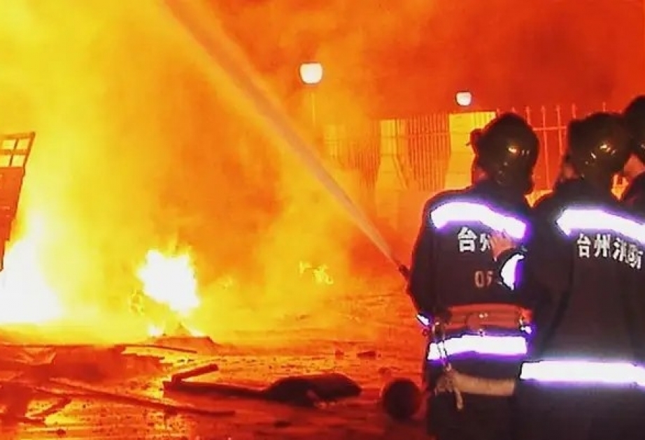 Çində yanğın nəticəsində 26 nəfər həlak olub VİDEO
