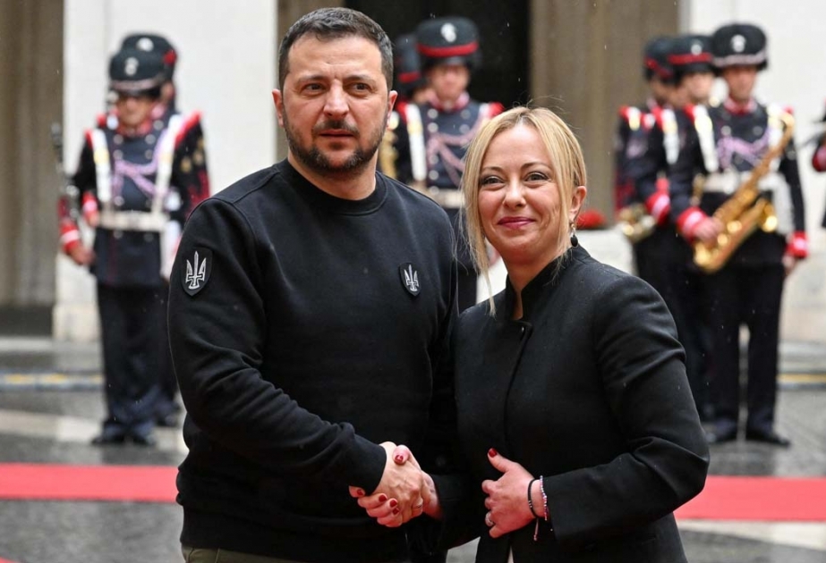 Ciorcia Meloni İtaliyanın Ukraynaya davamlı dəstəyini bir daha təsdiqləyib