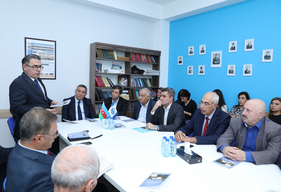 “Mediada saxta xəbərlər: yayılma səbəbləri və onunla mübarizə üsulları” kitabının təqdimatı olub