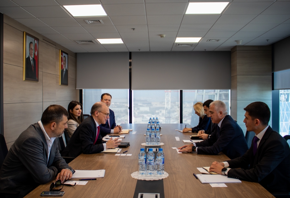 AERA-nın İdarə Heyətinin sədri "WindEurope” Assosiasiyasının nümayəndələrini qəbul edib