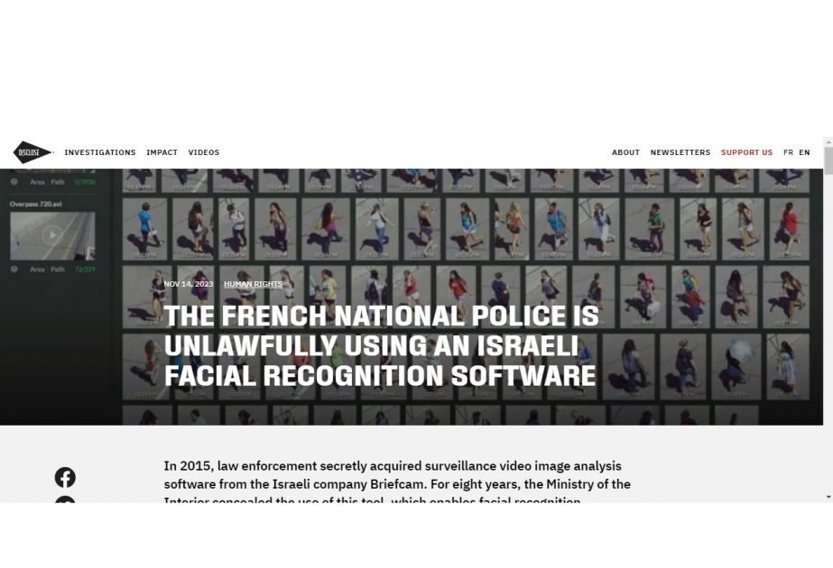 France : La police nationale utilise illégalement un logiciel de reconnaissance faciale