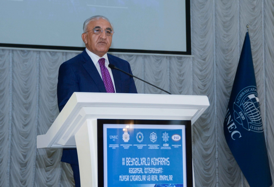 Rəqəmsal iqtisadiyyata həsr olunan III beynəlxalq elmi konfrans keçirilib