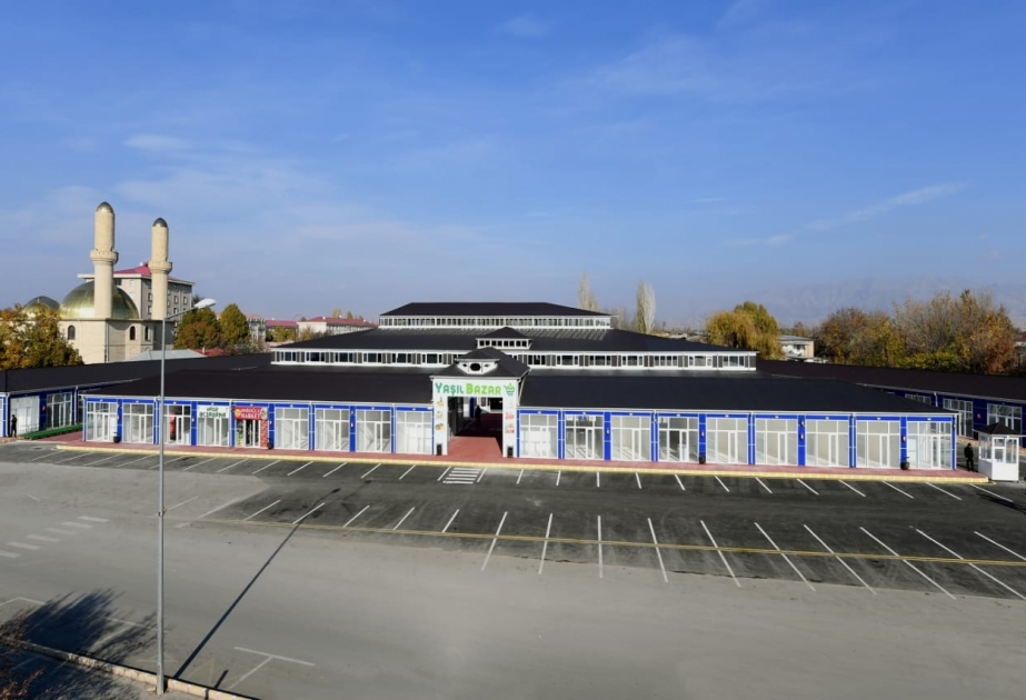 Şərurda “Yaşıl bazar” ticarət kompleksi istifadəyə verilib