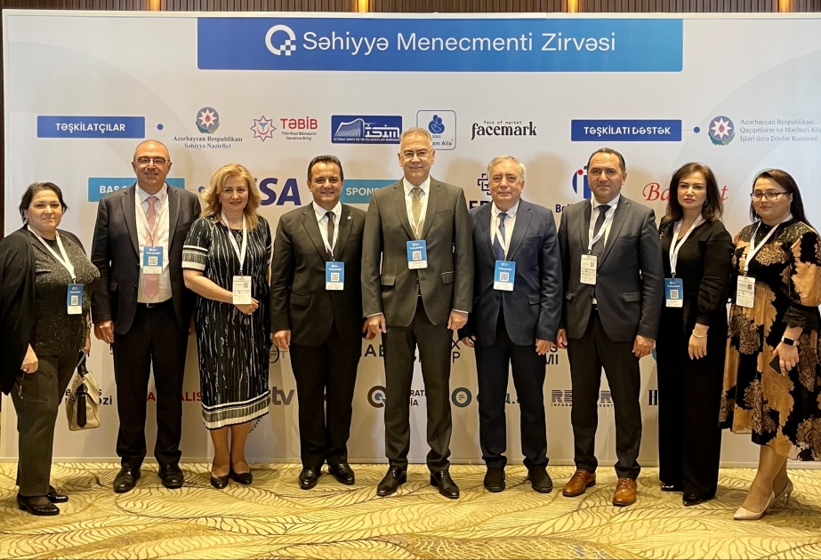 ®  Dövlət Gömrük Komitəsi Tibbi Xidmət İdarəsinin və Mərkəzi Gömrük Hospitalının nümayəndələri Səhiyyə menecmenti zirvəsində iştirak ediblər