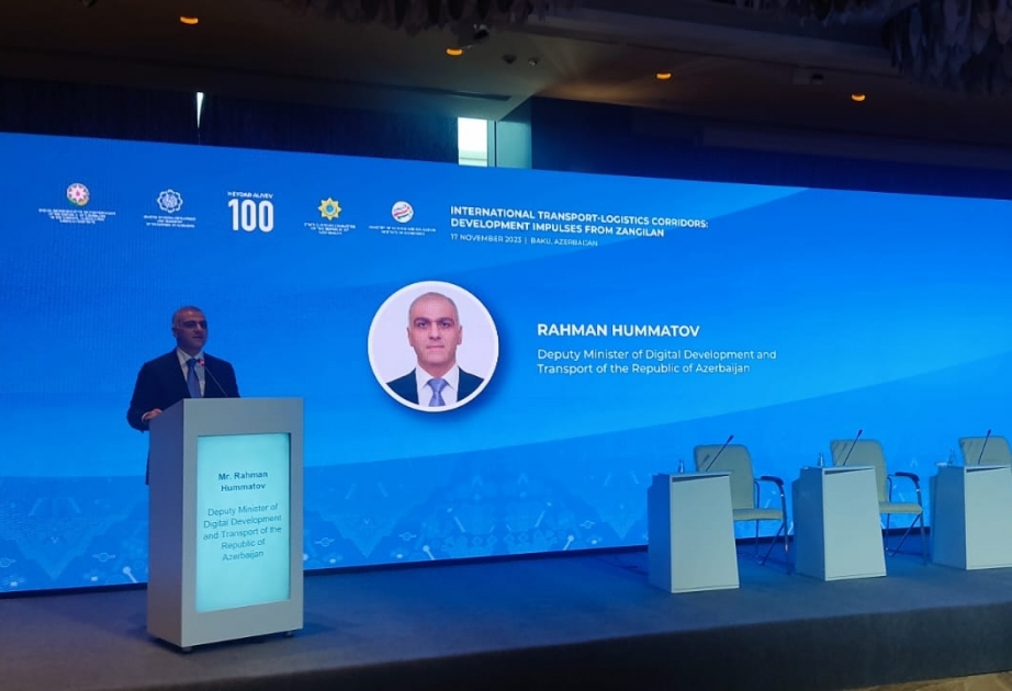 Rəhman Hümmətov: Azərbaycanın beynəlxalq logistika mərkəzinə çevrilməsi üçün münbit şərait yaradılıb