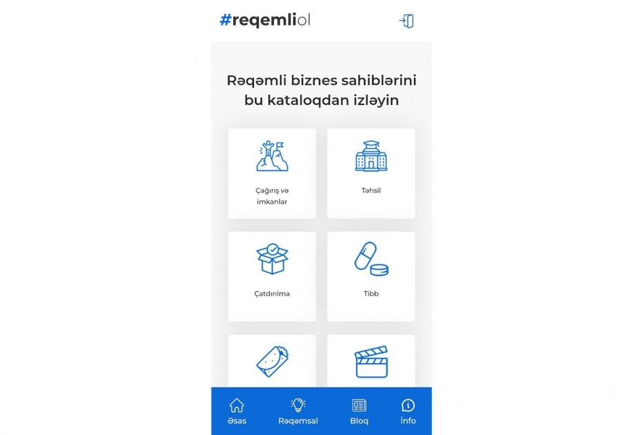 ® “ReqemliOl” mobil tətbiqi