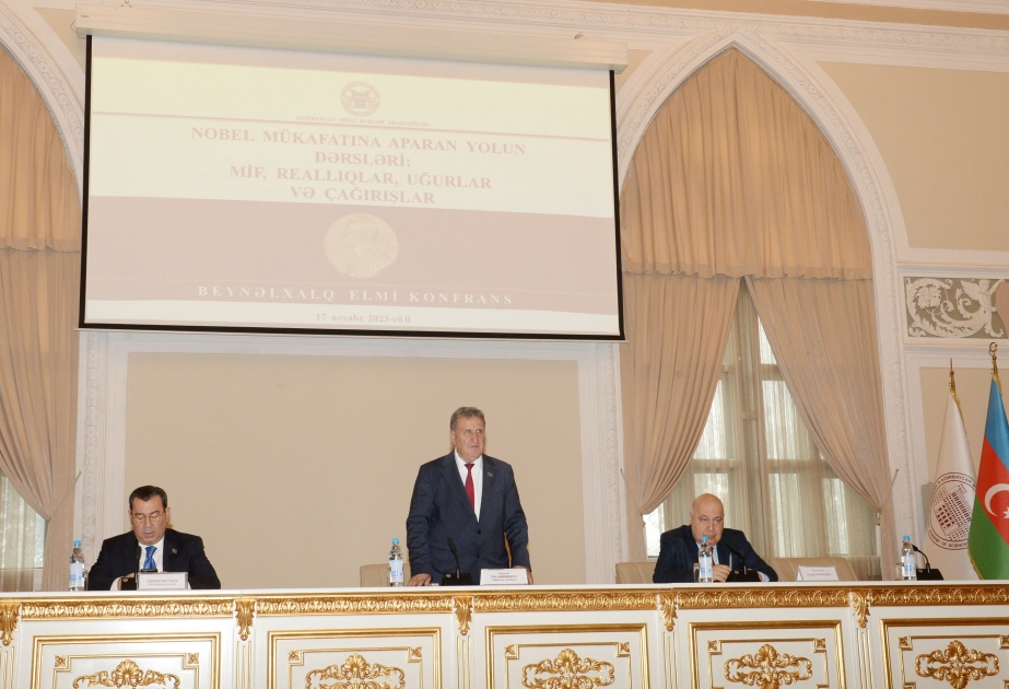 AMEA-da Nobel mükafatına həsr olunan konfrans keçirilib