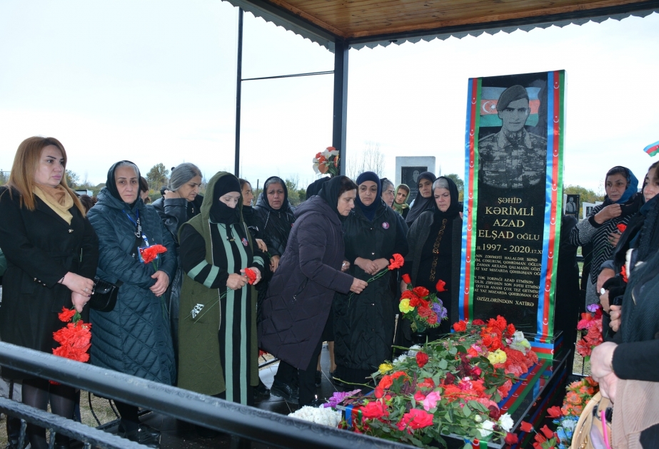 Göyçayda şəhidlərin xatirəsi anılıb
