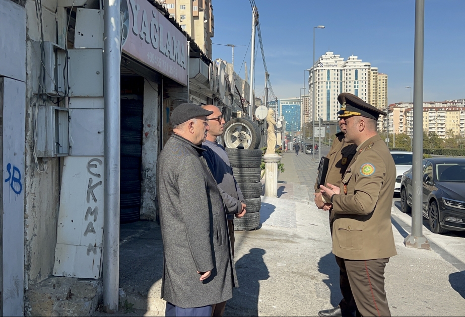 FHN-in Dövlət Yanğın Nəzarəti Xidməti obyektdə yanğın təhlükəsini aradan qaldırıb