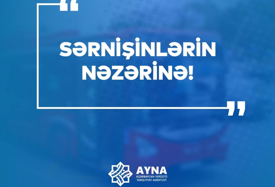 İki marşrutun hərəkət sxemində dəyişiklik edilib