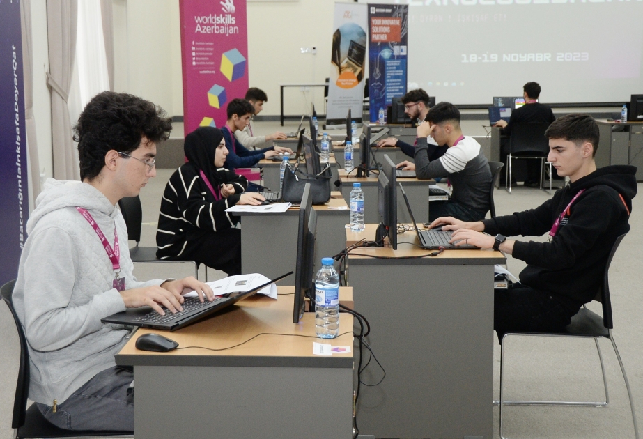 Veb-texnologiyaları üzrə “Skills Azərbaycan 2023” milli yarışının final mərhələsinə start verilib