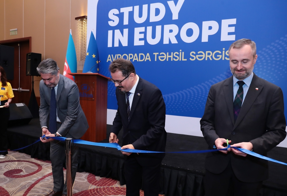 La Representación de la Unión Europea en Azerbaiyán organiza la exposición "Educación en Europa"