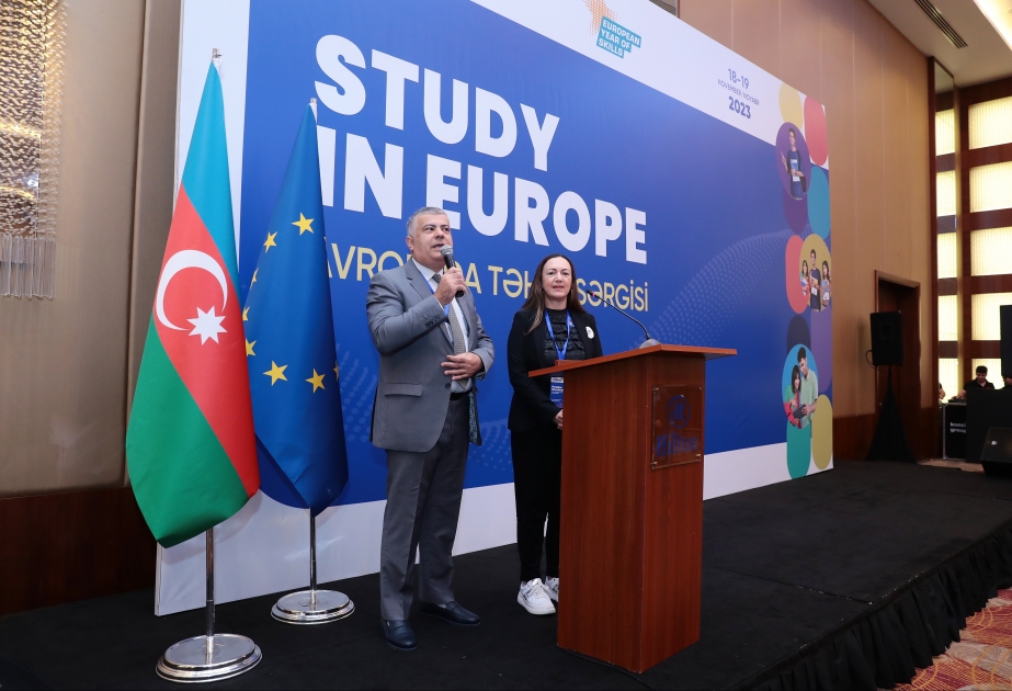 Avropa İttifaqının Azərbaycandakı nümayəndəliyi “Avropada təhsil” sərgisi təşkil edib