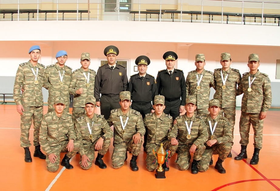 Voleybol üzrə ordu birinciliyi başa çatıb