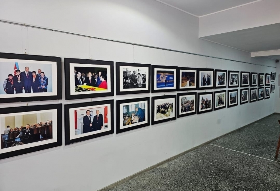 AZERTAC-supported photo exhibition launched in Thessaloniki to mark 100th anniversary of National Leader
