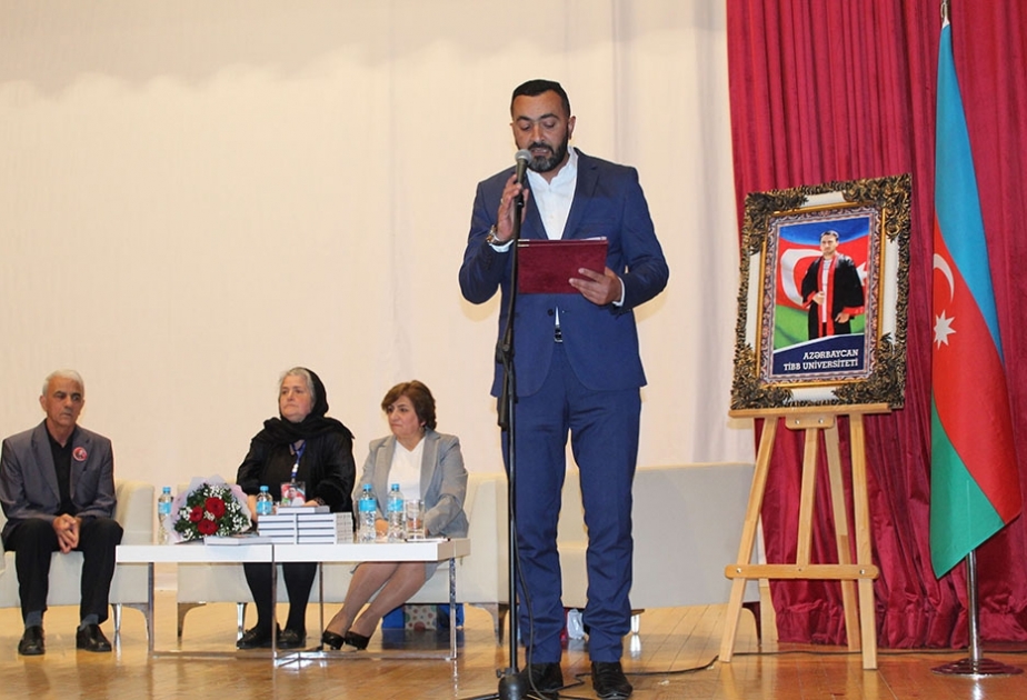 Qəbələdə şəhid-həkim Aqşin Ənvərliyə həsr edilən kitabın təqdimatı olub