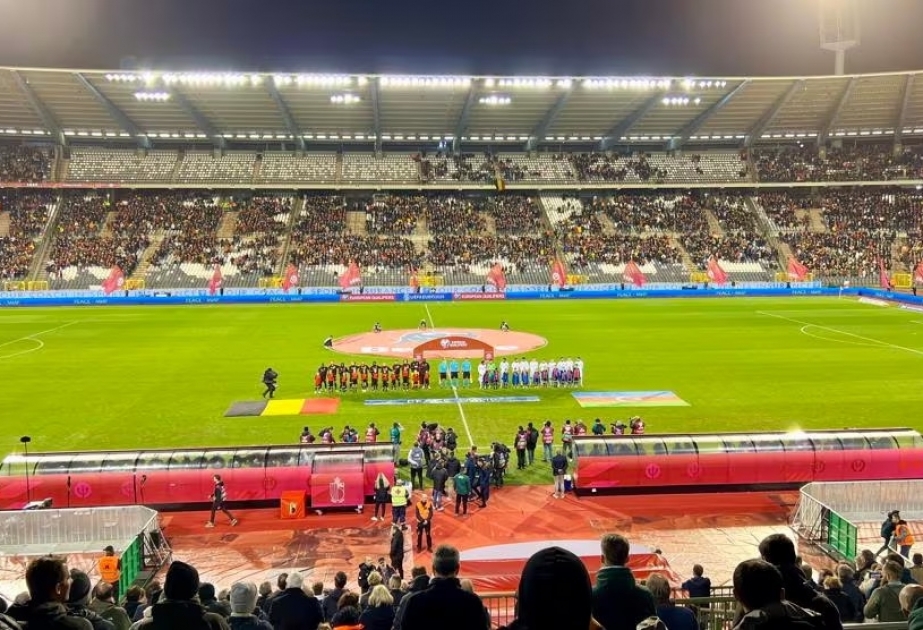 Euro 2024: le match entre Azerbaïdjan et Belgique commence