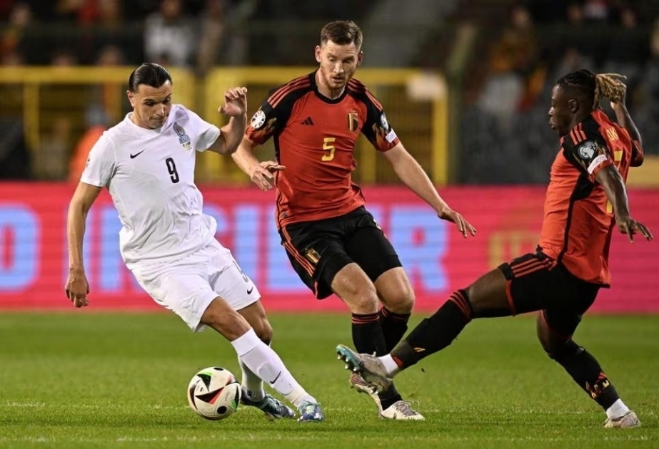 منتخب أذربيجان يخسر أمام بلجيكا في الجولة الأخيرة في تصفيات كأس أمم أوروبا