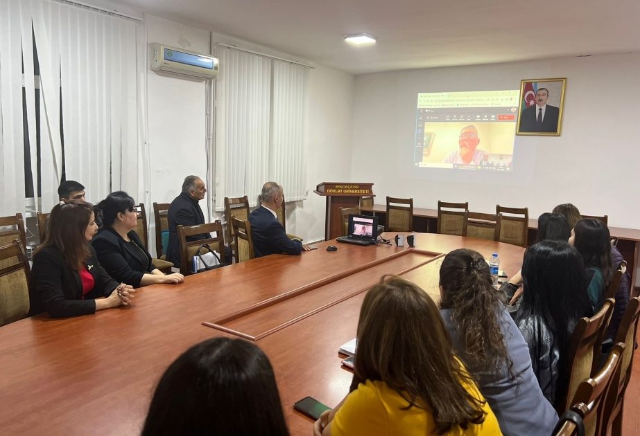 Mingəçevir Dövlət Universitetində ustad dərslərə başlanılıb