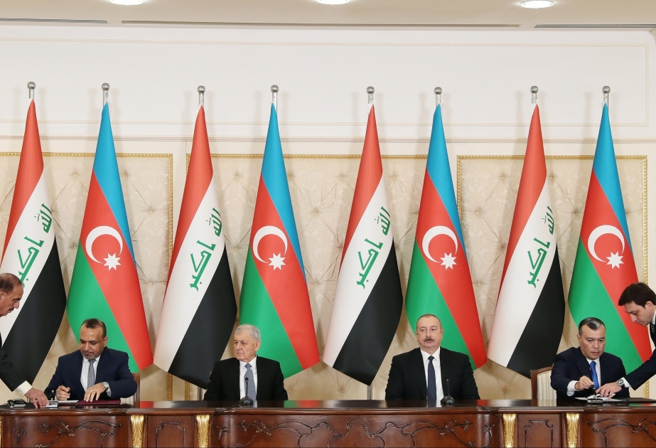 L’Azerbaïdjan et l’Irak signent un certain nombre de documents MIS A JOUR VIDEO