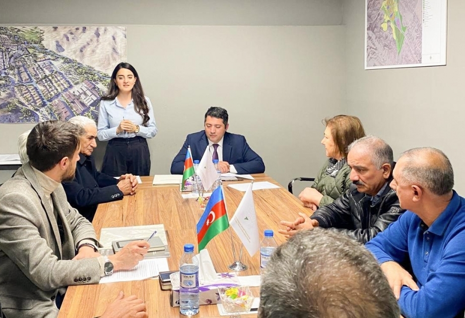 Zəngilan və Alıbəyli kəndlərinin ilkin konsepsiyası sakinlərə təqdim olunub